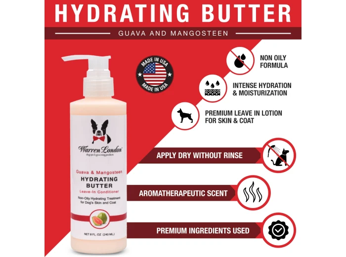 Hydrating Butter Leave-In Lotion - 3 Scents - 2 Sizes Pomegranate & Acai