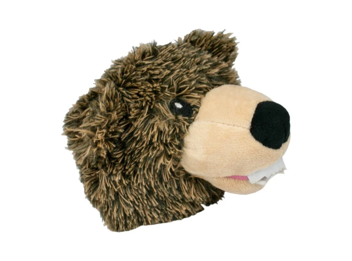 2-in-1 Grizzly Fetch Ball Dog Toy
