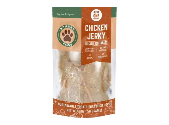 Hungry Paws Jerky Strips Dog Treat Chicken 8oz.