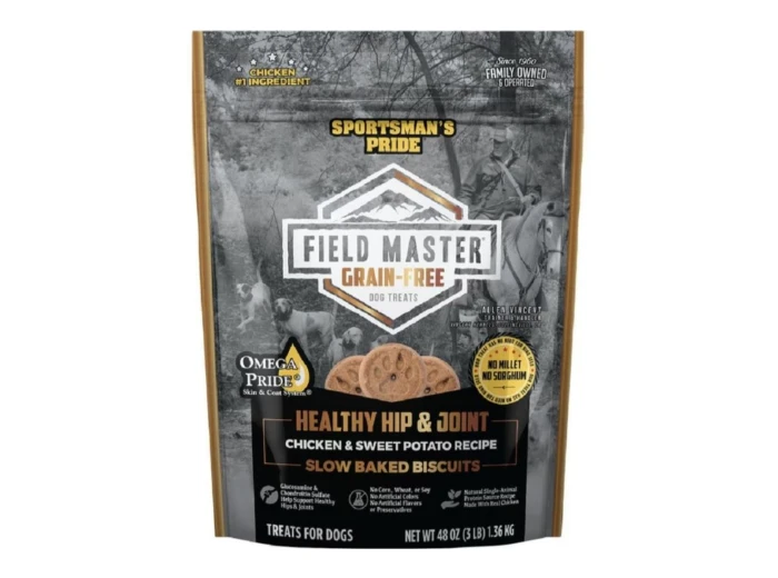Field Master Healthy Hip & Joint Grainfree Dog Treats Chicken/Sweet Potato 48oz.