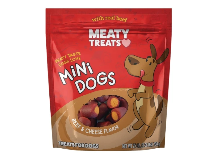 Meaty Treats Flavor Wraps Beef/Cheese 25oz.