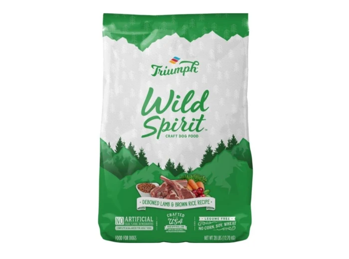 Wild Spirit Dog Food Lamb/Brown Rice 28 Lb