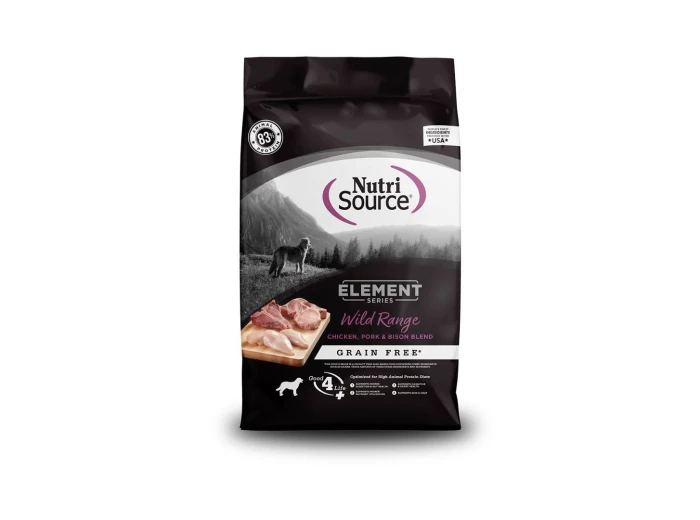 Nutrisource Dog Grain Free Element Wild Range 24Lb