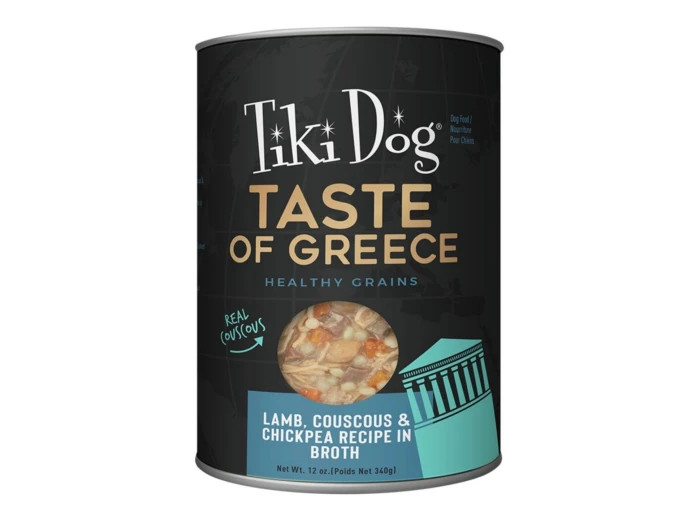 Tiki Pet Dog Gourmet Greek Lamb 12oz. (Case of 8)