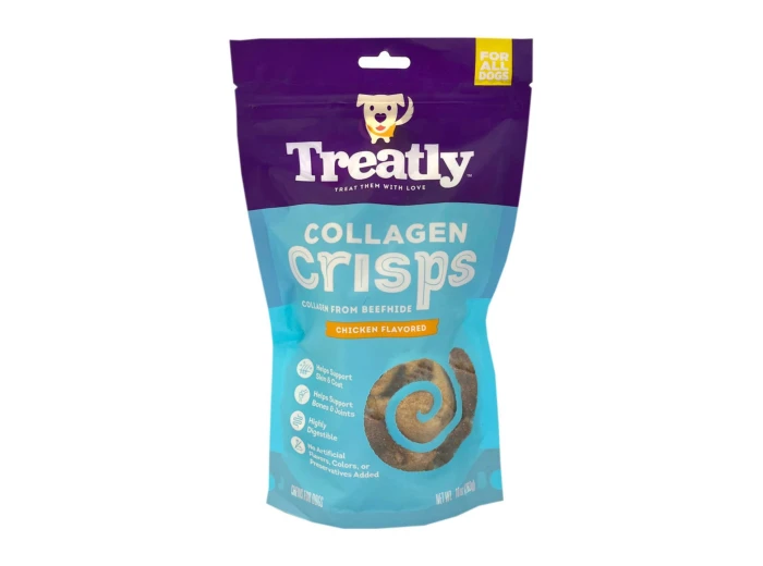 Treatly Collagen Crisps Dog Treats Chicken, 1ea/10oz.