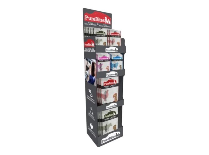 Purebites Mixed Dog Treat Floorstand 28 Pc