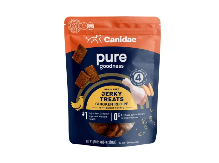 Pure Goodness Jerky Treats Chicken/Sweet Potato 4oz.