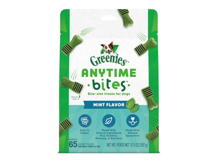 Greenies Anytime Bites Bite-Size Dog Dental Treats Mint 1ea/10.3 oz