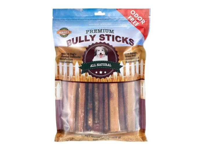 Lennox 6" Bully Sticks 1Lb Natural