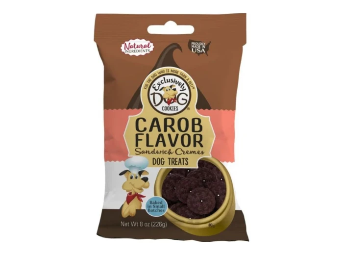 Exclusively Pet Sandwich Cremes Carob 8oz.