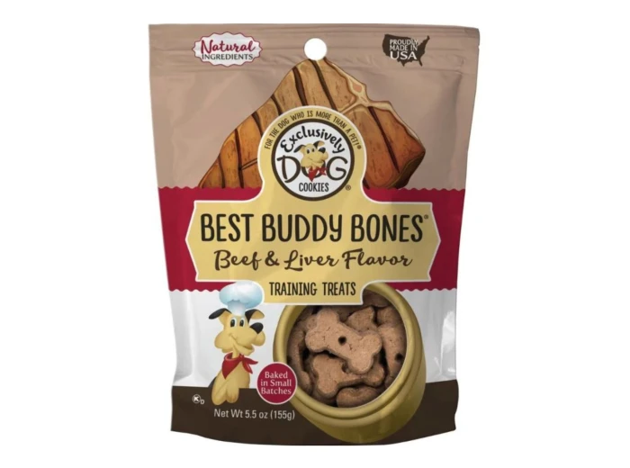 Exclusively Pet Best Buddy Bones Beef Liver 5.5oz.