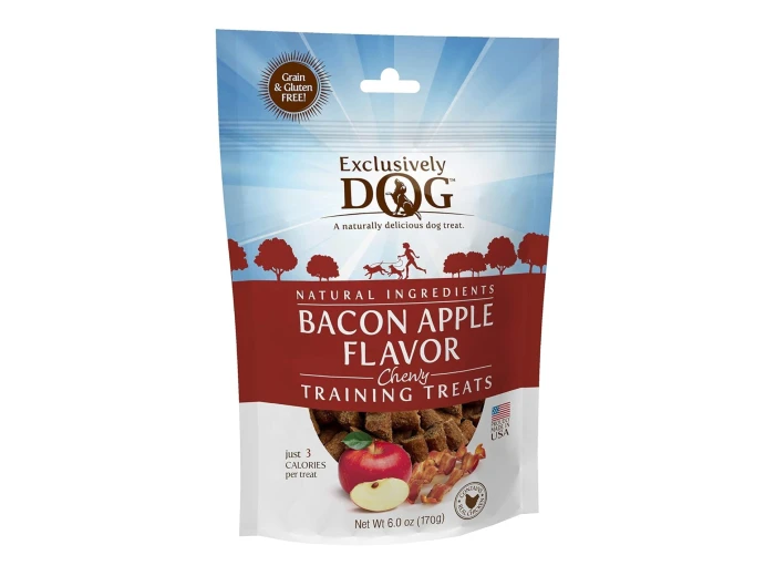 Exclusively Pet Chewy Dog Training Treats Bacon & Apple 1ea/7 oz