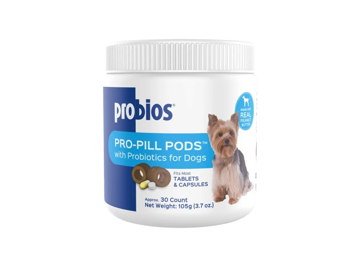 Probios Pro-Pill Pods with Probiotics for Small Dogs Peanut Butter 30 count