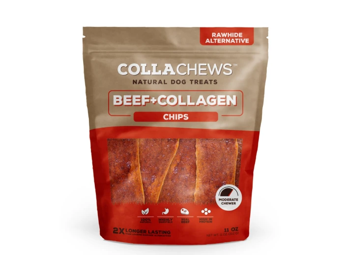 Collachews Collagen Chips Beef 11oz.