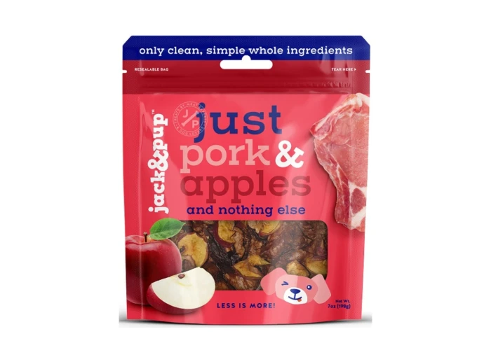 Jack & Pup Dog 7oz. Just Pork Apple