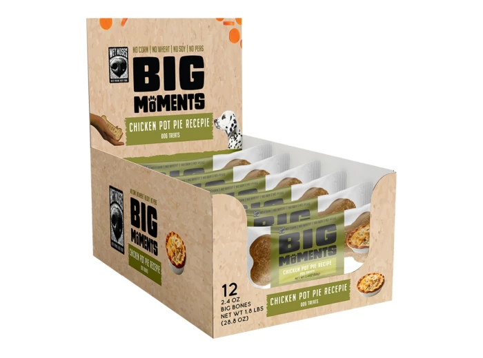Wet Noses Dog Moments Chicken Pot Pie Big Bones 2.4oz. (Case of 12)