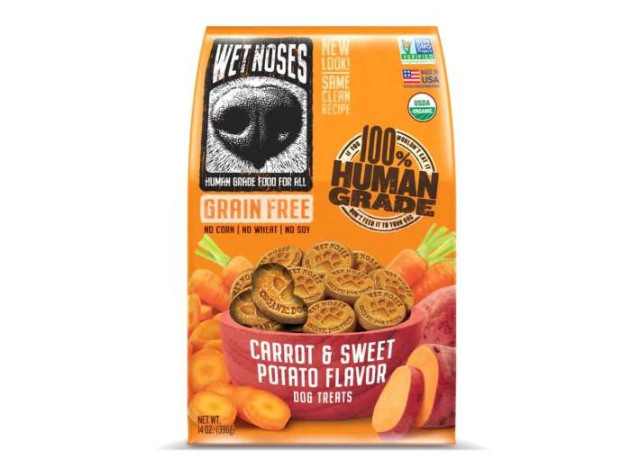 Wet Noses Dog Grain Free Carrot Sweet Potato 14oz.