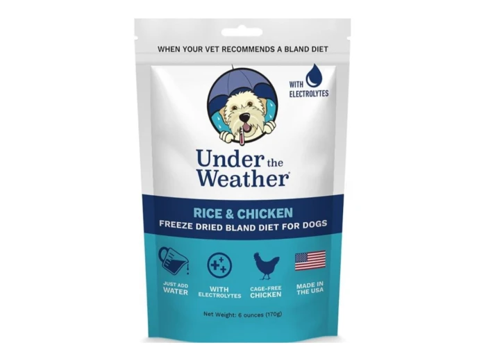 Under The Weather Bland Diet For Dogs Chicken/Rice 6oz.