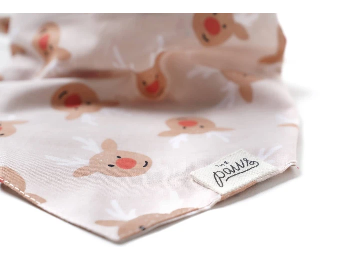 Rudolph Christmas Dog Bandana S