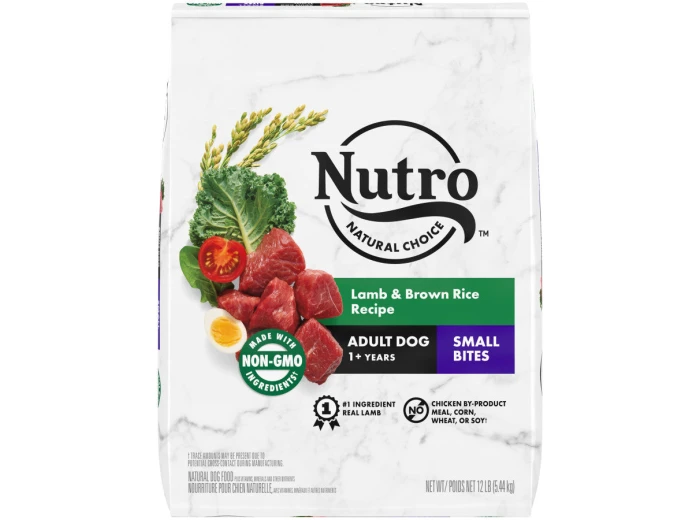 Nutro Products Natural Choice Small Bites Adult Dry Dog Food Lamb & Brown Rice 1ea/12 lb