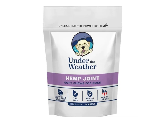 Under The Weather Hemp Joint Soft Chew For Dogs 30count