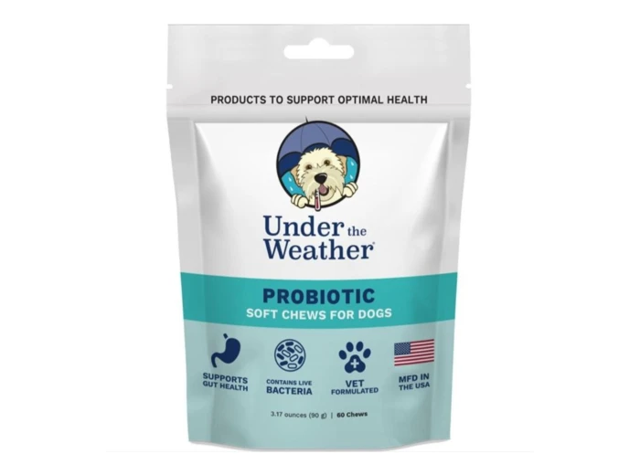 Under The Weather Probiotic Soft Chew For Dogs 60count