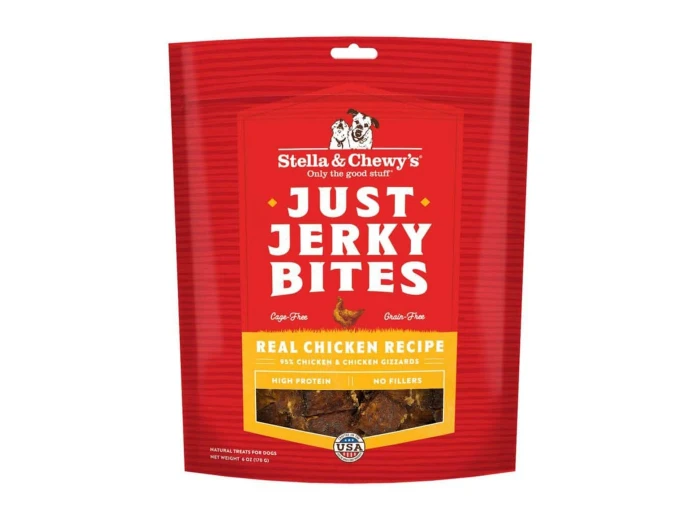 Stella And Chewys Dog Just Jerky Grain Free Chicken 6oz.