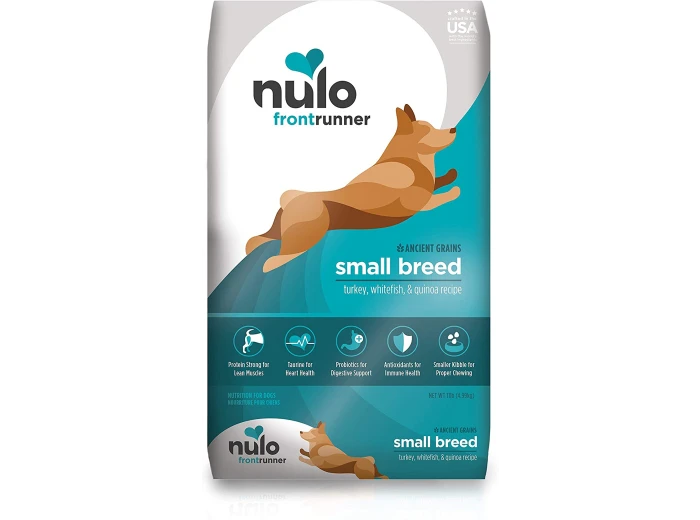 Nulo Frontrunner Small Breed Dry Dog Food Turkey, Whitefish & Quinoa 1ea/11 lb