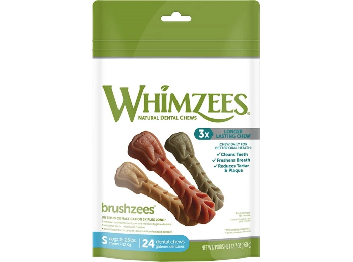Whimzees Brushzees Small 12.7 oz. Bag