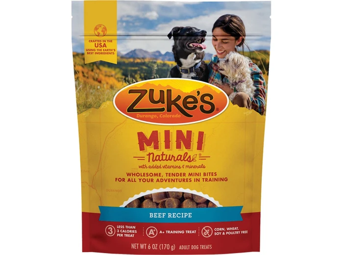 Zukes Dog Mini Natural Beef 6oz.