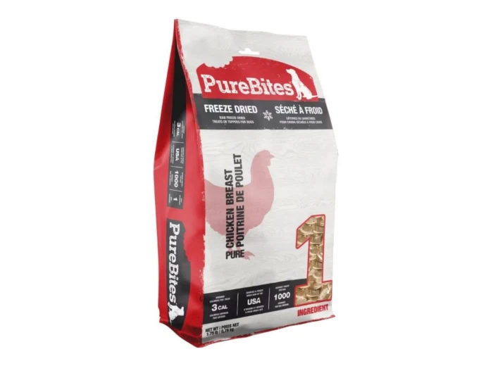 Purebites Freeze Dried Dog Treats Chicken Breast 28oz.