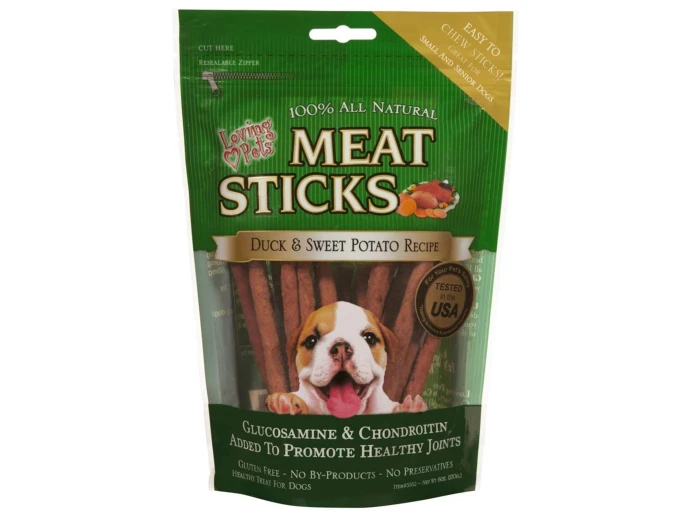 Loving Pets Meat Sticks Dog Treats Duck & Sweet Potato 1ea/6 oz