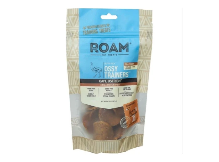Roam Training Treats Ostrich 1oz.