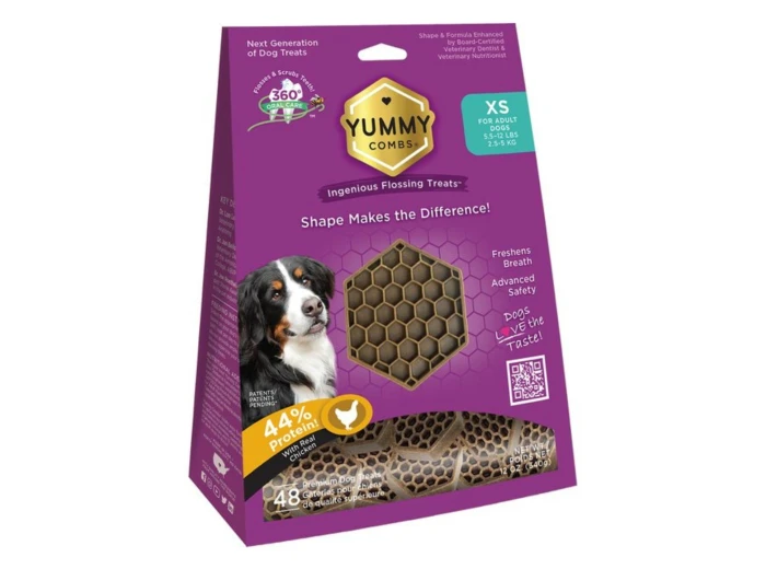 Yummy Combs D 12Oz/8 Dental Extra Small