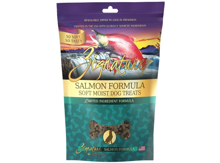 Zignature Dog 4oz. Salmon Soft Moist Treat