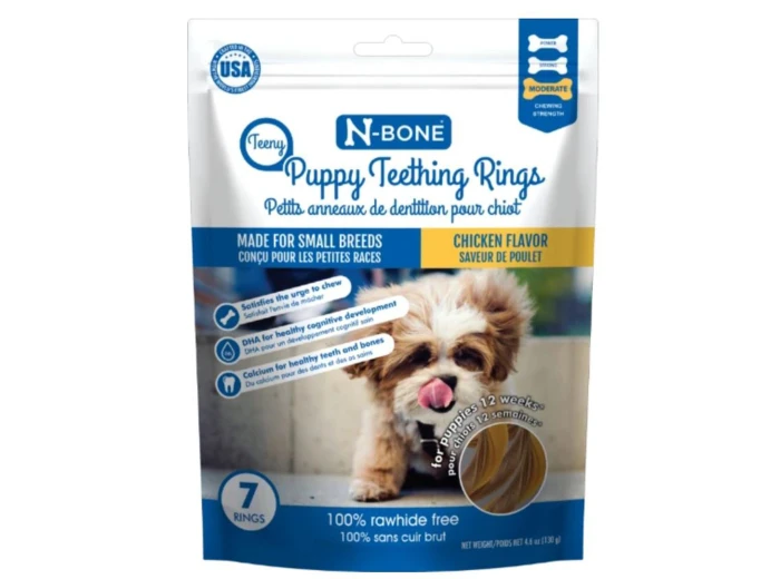 N-Bone Dog Teeth Ring Chicken Teeny 7P