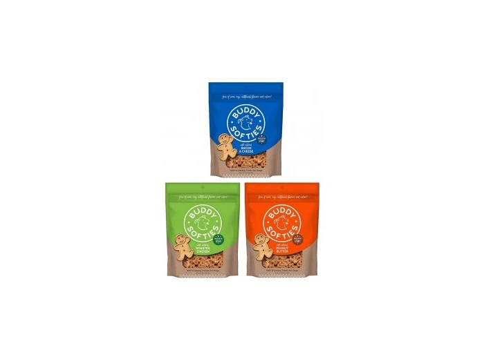 Buddy Biscuits Healthy Whole Grain Soft & Chewy Treats 6 oz. Roasted Chicken