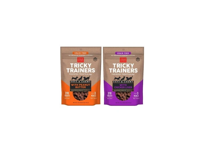 Cloud Star Grain Free Tricky Trainers Chewy Treats 12oz Chicken Liver
