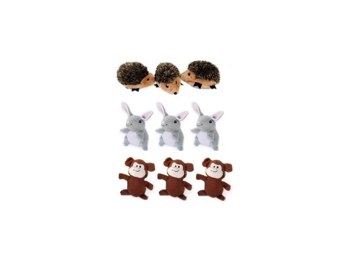 ZippyPaws Zippy Burrow Refill Critters Monkey