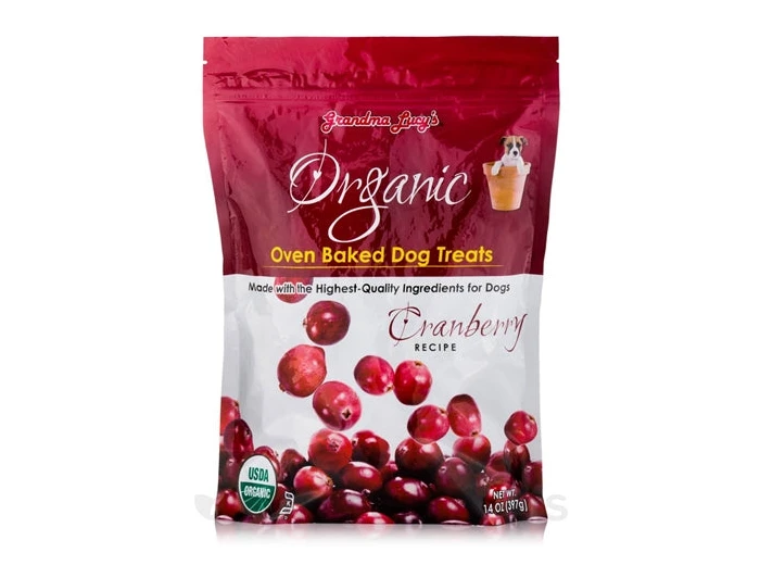 Grandma Lucys Dog Organic Baked Cranberry Treat 14oz.
