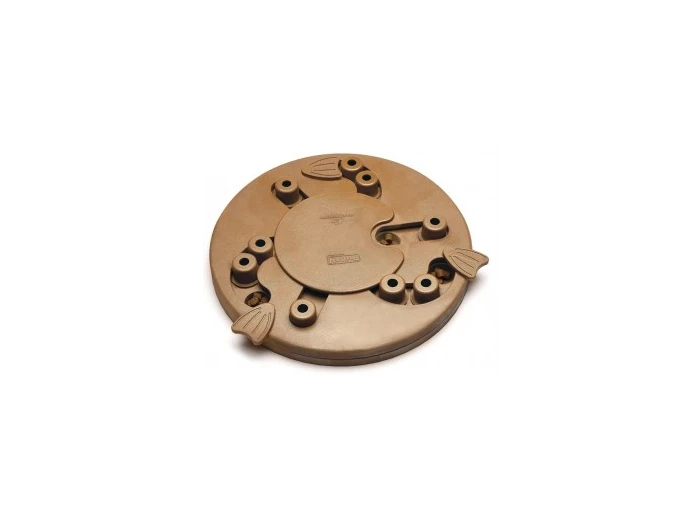 Nina Ottosson Dog Worker Interactive Treat Puzzle Dog Toy, Tan - Level 3 (Advanced)