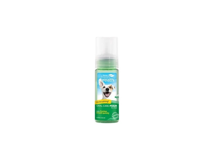 TropiClean Fresh Breath No Brushing Oral Care Foam 4.5 oz