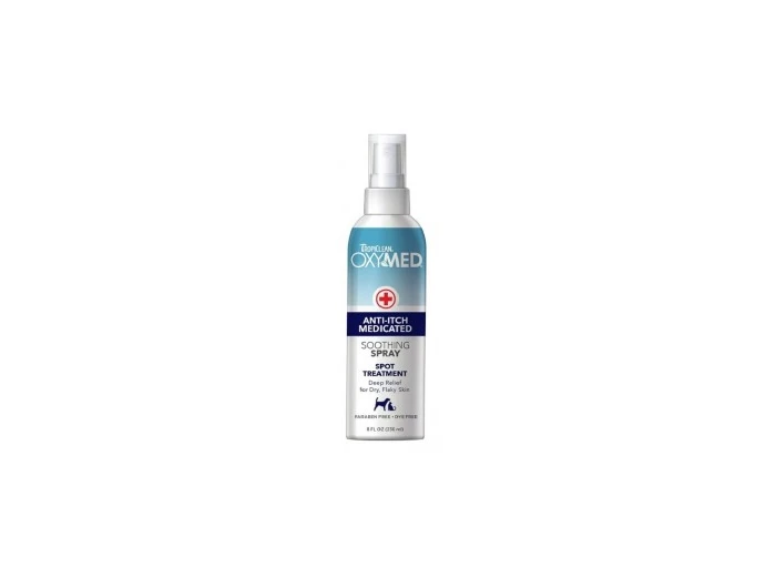 TropiClean OxyMed Medicated Spray - Soothing & Anti Itch 8 oz