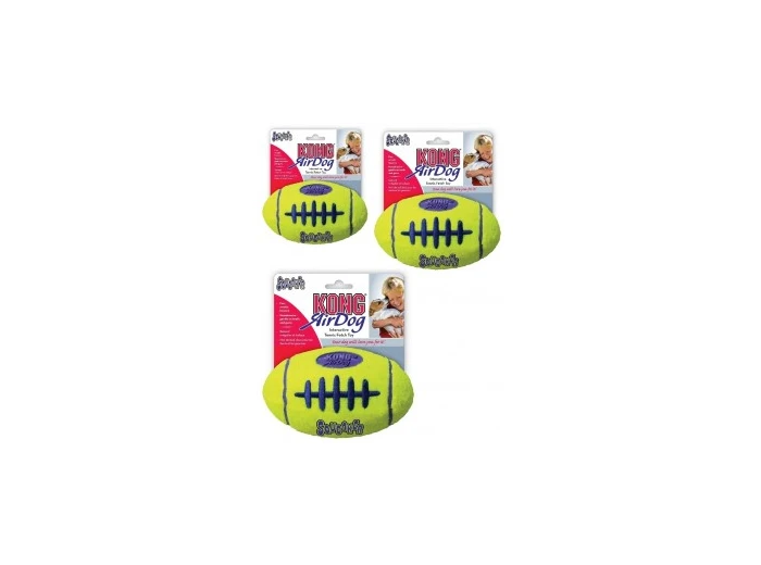 Kong AirDog Squeaker Football Medium