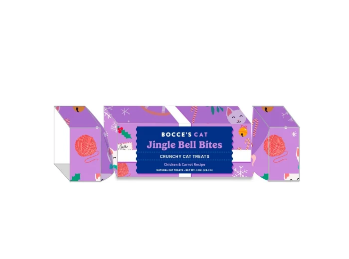 Bocce's Bakery Jingle Bell Bites Cracker Cat Treats