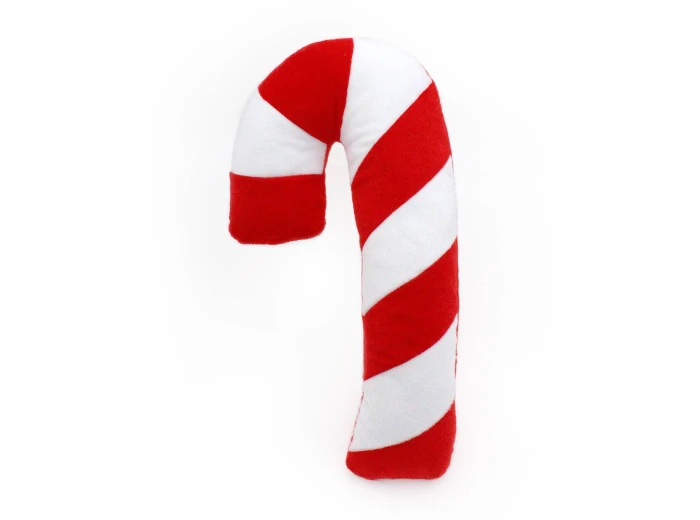 Holiday Jigglerz® - Candy Cane - Happy Hour Crusherz - Holiday (3-pack) - Christmas Dog ToyDog Toy