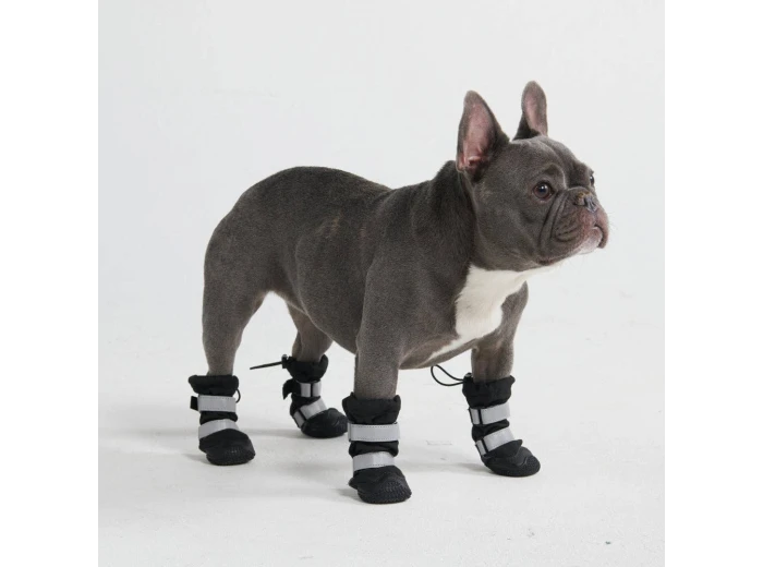Flex Shell Water-resistant Dog Boots - Black C (6.1cm-7.0cm / 2.4"-2.7")