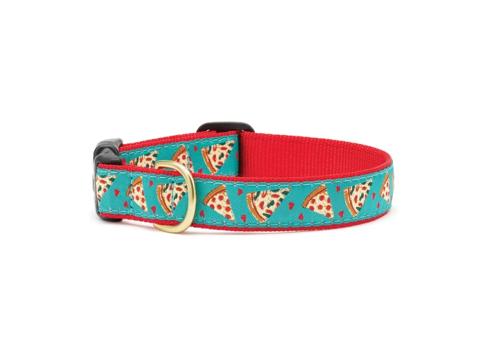 Pizza Lover Dog Collar Narrow