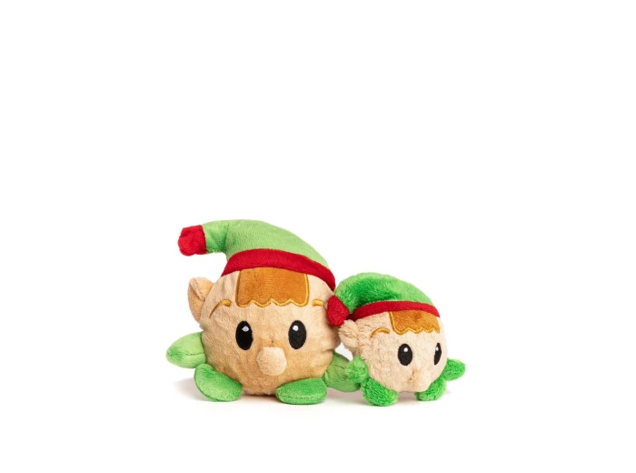 Christmas Elf faball Dog Toy Small