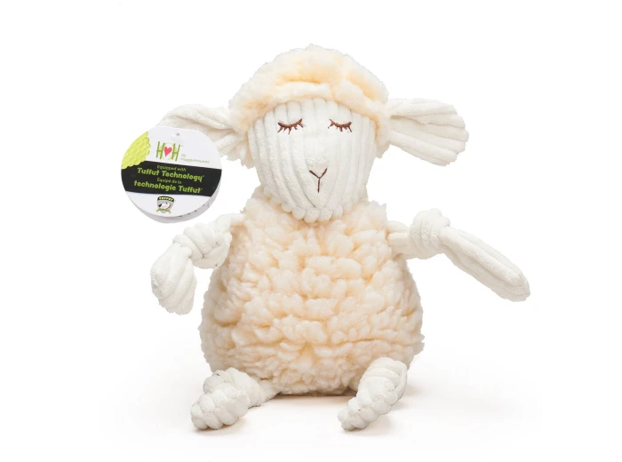 Louise Lamb HuggleFleece® FlufferKnottie™ Plush Dog Toy Large